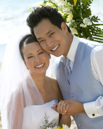 Recently Married Couple after Immigrating to the USA